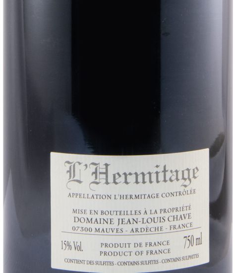 2018 Domaine Jean-Louis Chave L'Hermitage red