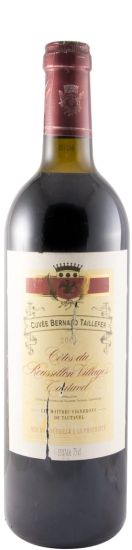 2001 Château de Tautavel Bernard Taillefer Côtes du Roussillon Villages tinto