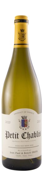 2020 Jean-Paul & Benoît Droin Petit Chablis white
