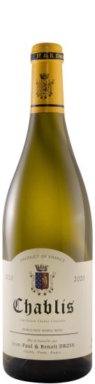 2020 Jean-Paul & Benoît Droin Chablis branco