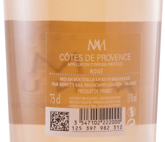 2020 Château Minuty M de Minuty Côtes de Provence rosé
