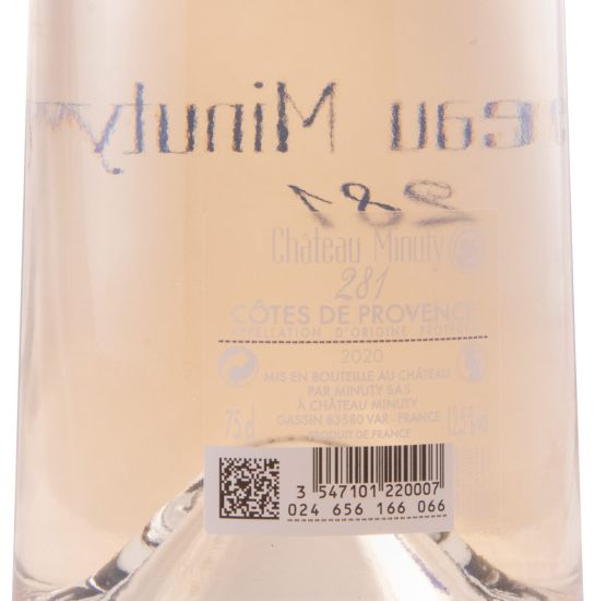 2020 Château Minuty 281 Côtes de Provence rosé