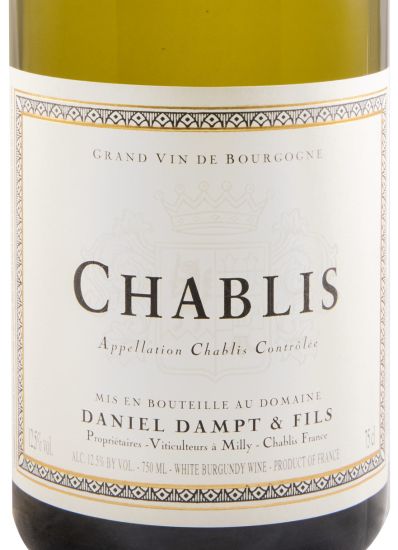 2019 Domaine Daniel Dampt Chablis branco