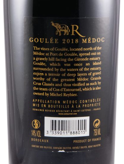 2018 Goulée by Cos D'Estournel Médoc tinto
