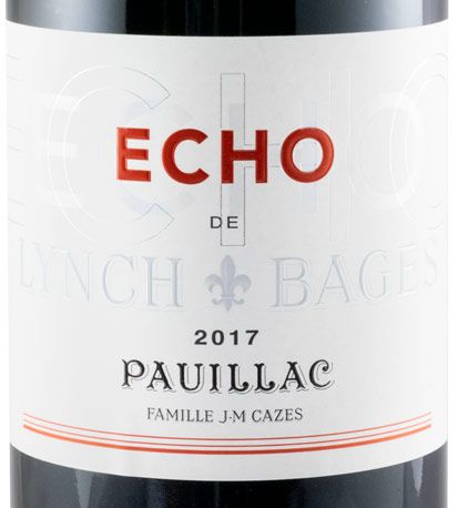 2017 Château Lynch-Bages Echo de Lynch-Bages Pauillac red