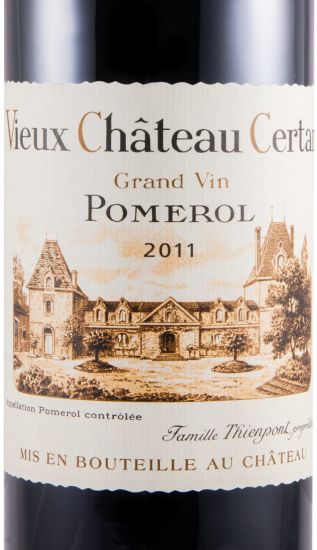 2011 Vieux Château Certan Pomerol tinto