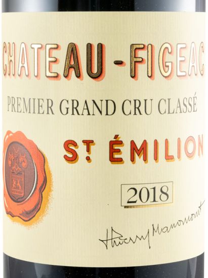 2018 Château-Figeac Saint-Émilion red 1.5L