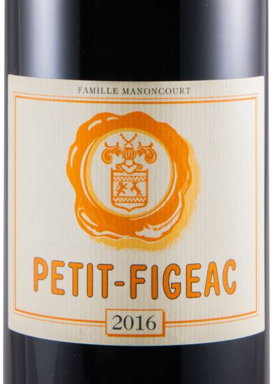2016 Château Figeac Petit-Figeac Saint-Émilion tinto
