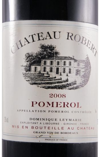 2008 Château Robert Dominique Leymarie Pomerol tinto