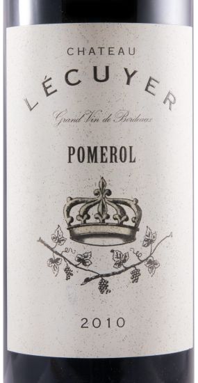 2010 Château Lécuyer Pomerol red