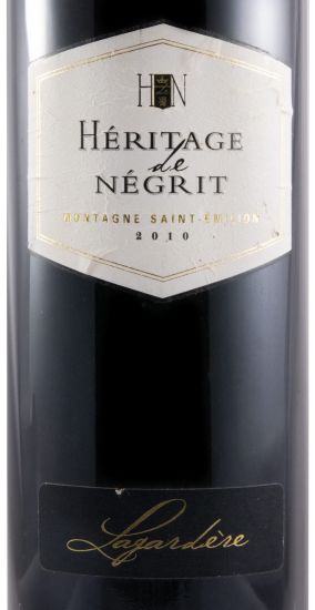 2010 Héritage de Négrit Montagne Saint-Émilion tinto