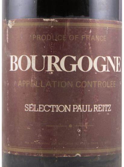 1984 Maison Paul Reitz Bourgogne Selection tinto