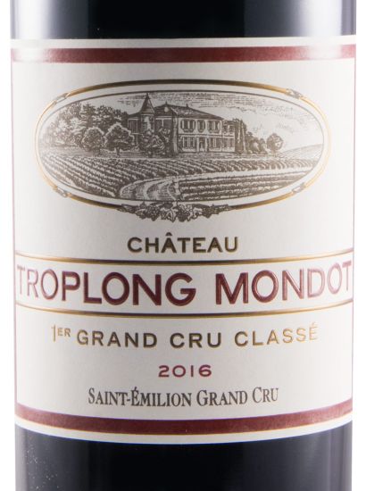 2016 Château Troplong Mondot Saint-Émilion red
