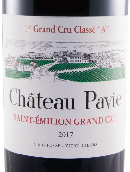 2017 Château Pavie Saint-Émilion red