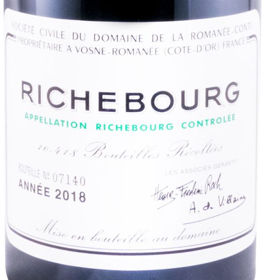 2018 Domaine de la Romanée-Conti Richebourg red