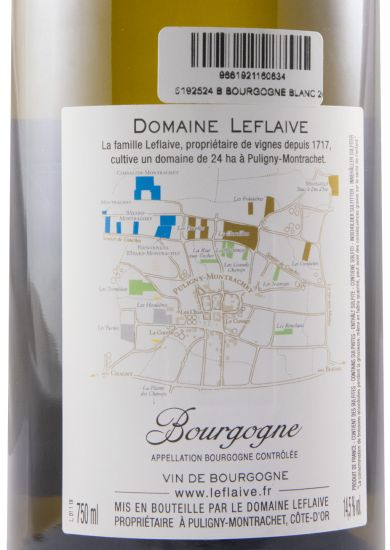 2019 Domaine Leflaive Bourgogne white