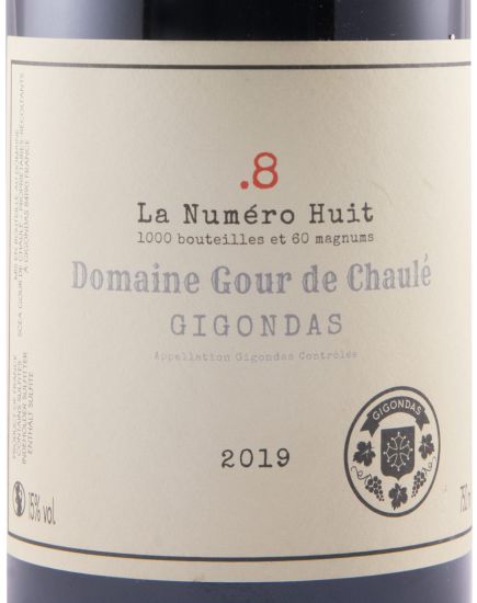 2019 Domaine du Gour de Chaulé La Numéro Huit Gigondas tinto