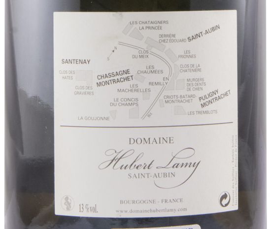 2014 Domaine Hubert Lamy Derrière chez Edouard Premier Cru Saint-Aubin white 1.5L