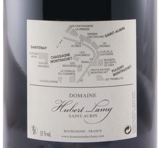 2015 Domaine Hubert Lamy Derrière chez Edouard Premier Cru Saint-Aubin branco 1,5L