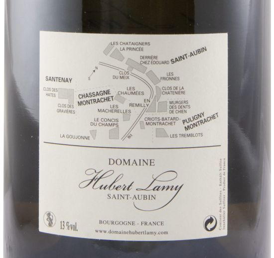 2015 Domaine Hubert Lamy Les Frionnes Premier Cru Saint-Aubin branco 1,5L