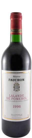 1996 Fauchon Reserve Lalande de Pomerol red