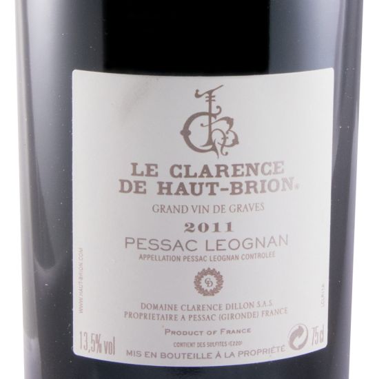2011 Château Haut-Brion Le Clarence de Haut-Brion Pessac-Léognan tinto