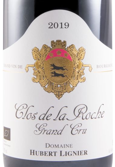 2019 Domaine Hubert Lignier Clos de La Roche Grand Cru organic red