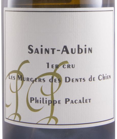 2019 Philippe Pacalet Les Murgers des Dents de Chien Saint-Aubin branco