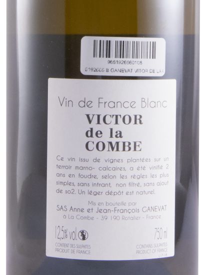 Anne et Jean-François Ganevat Victor de la Combe white