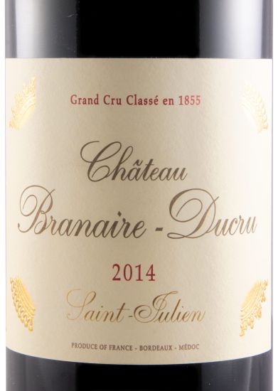 2014 Château Branaire-Ducru Saint-Julien tinto