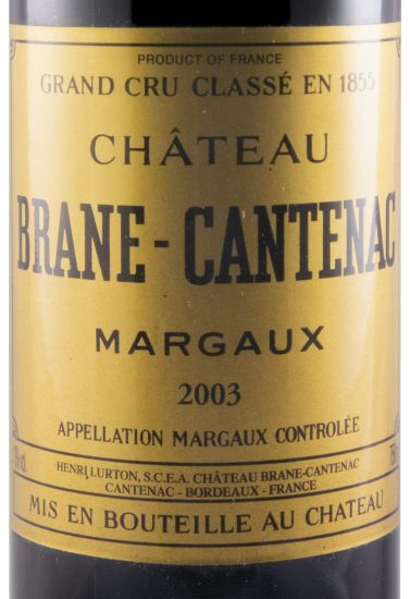2003 Château Brane-Cantenac Margaux tinto