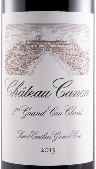 2013 Château Canon Saint-Émilion red