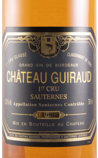 1996 Château Guiraud Sauternes white