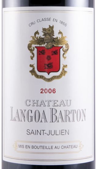 2006 Château Langoa Barton Saint-Julien tinto