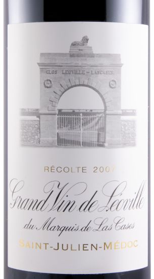 2007 Château Léoville Las Cases Marquis de Las Cases Saint-Julien tinto