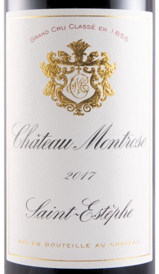 2017 Château Montrose Saint-Estèphe red