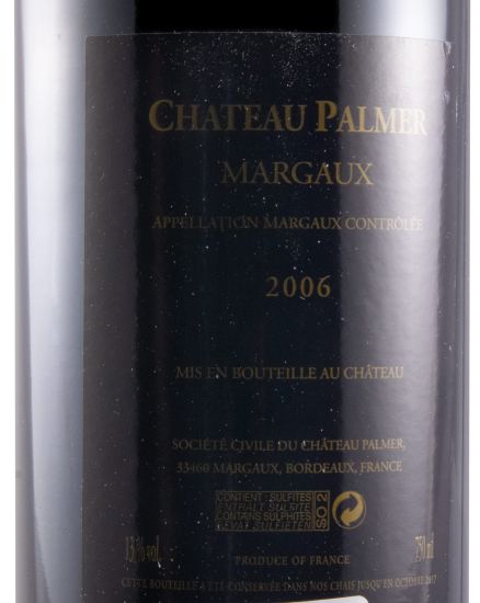 2006 Château Palmer Margaux tinto