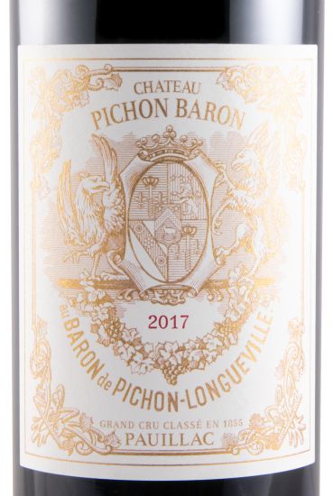2017 Château Pichon Longueville au Baron de Pichon-Longueville Pauillac tinto