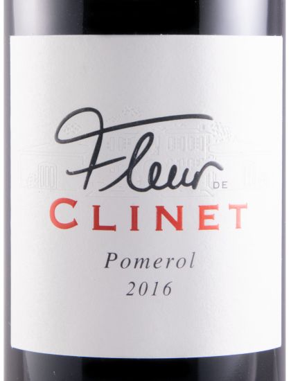 2016 Château Clinet Fleur de Clinet Pomerol tinto
