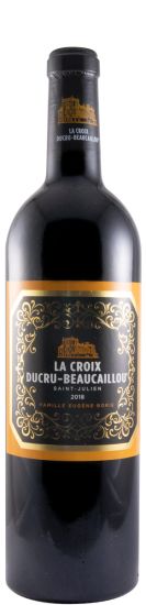 2018 Château Ducru-Beaucaillou La Croix de Beaucaillou Saint-Julien red