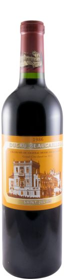 1986 Château Ducru-Beaucaillou Saint-Julien tinto