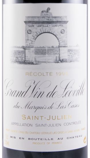 1995 Château Léoville Las Cases Marquis de Las Cases Saint-Julien tinto