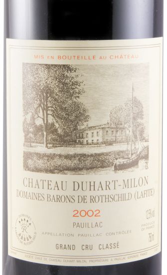 2002 Château Duhart-Milon Pauillac tinto