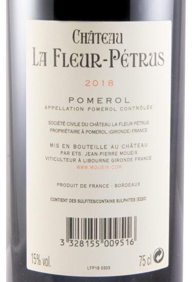 2018 Château La Fleur-Pétrus Pomerol tinto