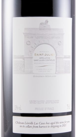 2003 Château Léoville Las Cases Marquis de Las Cases Saint-Julien tinto
