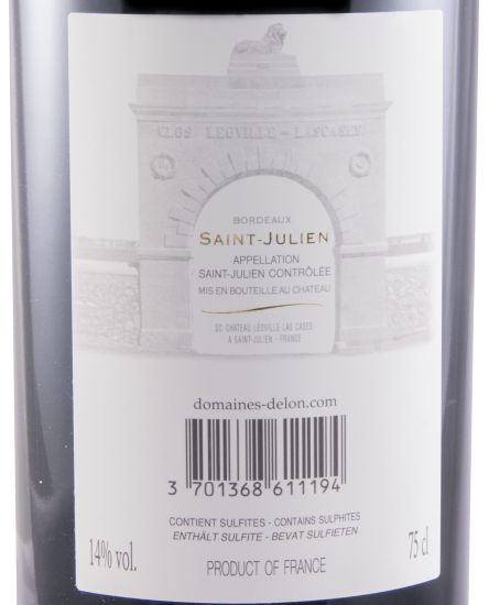 2019 Château Léoville Las Cases Marquis de Las Cases Saint-Julien tinto