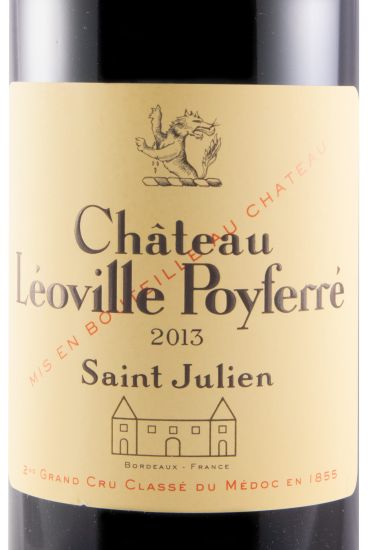 2013 Château Léoville Poyferré Saint-Julien tinto