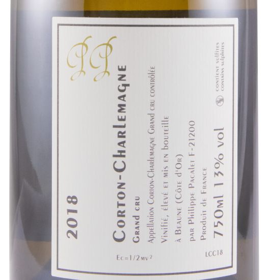 2018 Philippe Pacalet Charmes-Chambertin Grand Cru branco