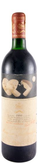 1986 Château Mouton Rothschild Pauillac tinto