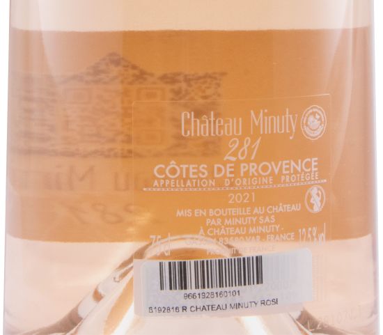 2021 Château Minuty 281 Côtes de Provence rosé